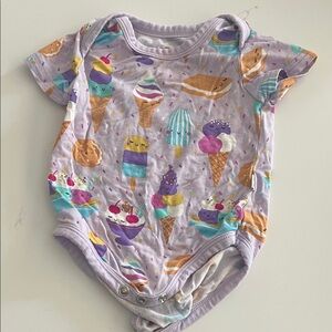 Little Sleepies Ice Cream Print Kids One Piece